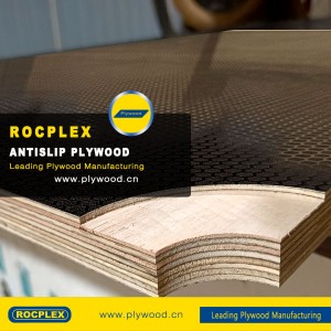 Anti Slip Plywood China Gold Supplier for Anti Slip Phenolic Film Faced Plywood Board NON Slip Plywood Textured