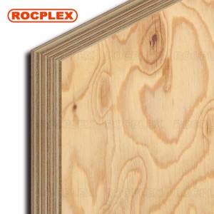 CDX Pine Plywood Supplier Reasonable price for 1/2″ 3/4″ 7/16″ CDX Rough Pine Plywood for Roofing / Construction Structural