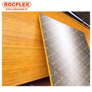 China Brown Film Faced Marine Plywood 18mm for Concrete Formwork