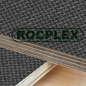 Mesh Plywood Factory best selling China Hexagon Anti Slip Film Faced Plywood or Non Slip Film Faced Plywood for Trailer Floor Screw and Wood Floor Truck Trailer