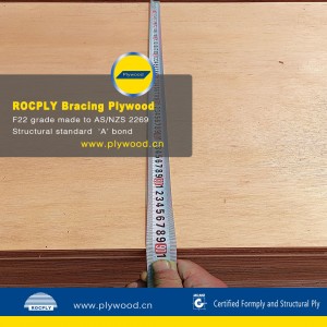 Bracing Plywood Manufacturer High reputation F22 Grade Australia and New Zealand Construction Structural Plywood