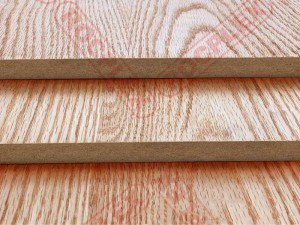 Red Oak Fancy MDF Board 2440*1220*18mm ( Common: 3/4″x 8′ x 4′.Decorative Red Oak MDF Board )